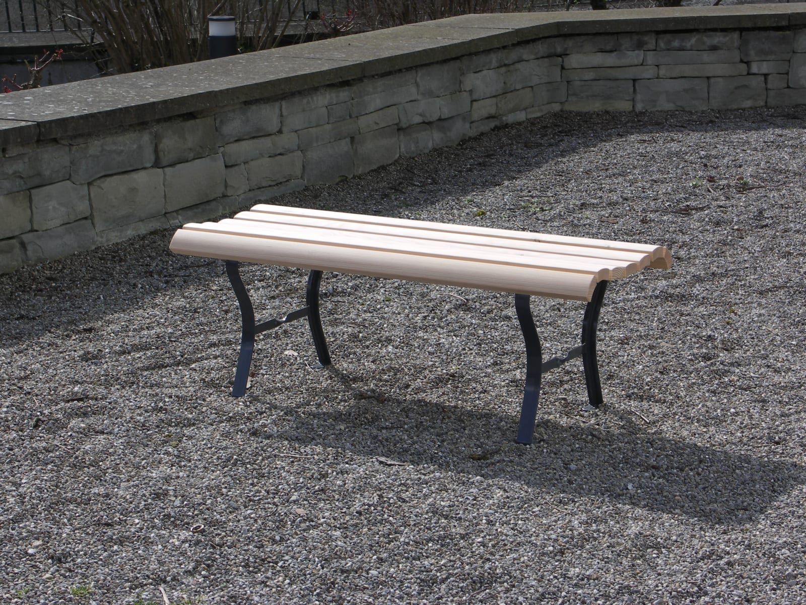 EDEN Gartenbank ohne Rückenlehne 140 cm